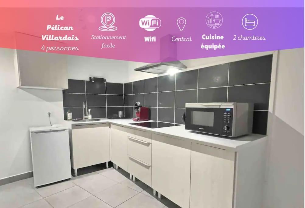 Le Pelican Villardois - 2 Chambres - Centre Villars-les-Dombes Dış mekan fotoğraf